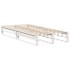 Estructura cama sin colchón madera maciza pino blanca