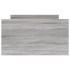 Estructura de cama con cajones Sonoma gris 75x190