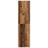 Armario de madera de ingeniería roble envejecido 50x50x200