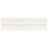 Jardinera de madera maciza de pino blanca 180x50x50