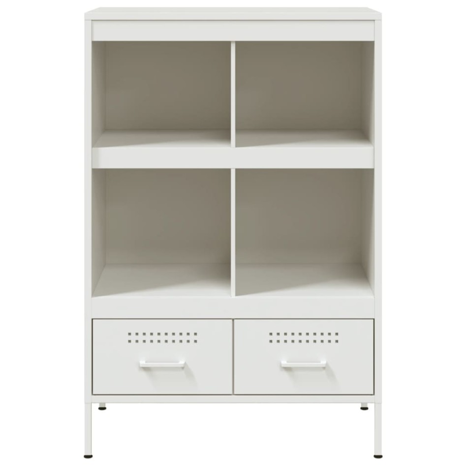 Aparador acero blanco 68x39x101,5