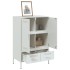 Aparador acero blanco 68x39x101,5