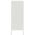 Aparador acero blanco 68x39x101,5