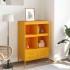 Aparador acero amarillo mostaza 68x39x101,5