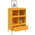 Aparador acero amarillo mostaza 68x39x101,5