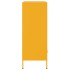 Aparador acero amarillo mostaza 68x39x101,5