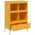 Aparador acero amarillo mostaza 68x39x101,5