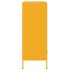 Aparador acero amarillo mostaza 68x39x101,5