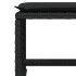 Set de comedor jardín 11 pzas con cojines ratán sintético