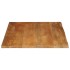 Tablero de mesa borde natural madera maciza mango 110x80x2,5