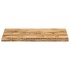 Tablero de mesa borde natural madera maciza mango 120x60x2,5