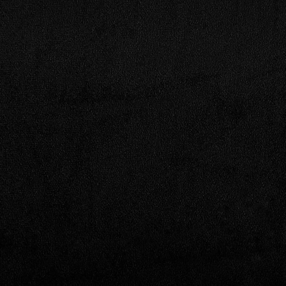 Sofá de 2 plazas de tela de microfibra negro 140