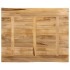 Tablero de mesa borde natural madera mango rugosa 100x80x3,8