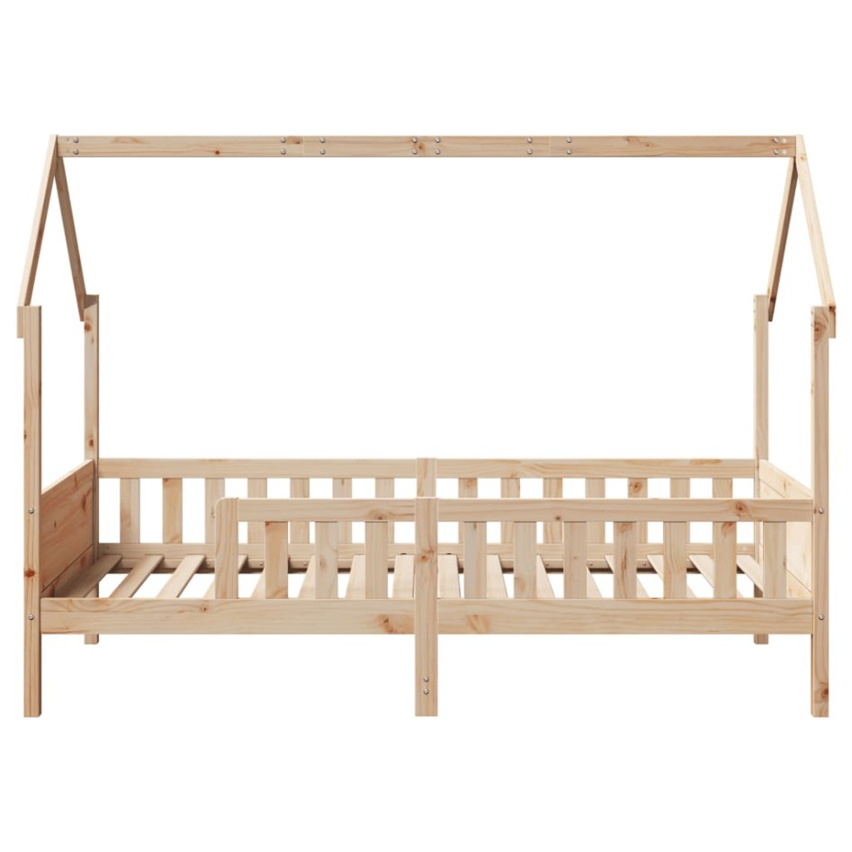 Cama con forma de casa para niños madera maciza pino 90x190