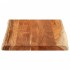 Tablero de mesa rectangular borde natural acacia 90x60x3,8