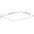 Tablero de mesa rectangular borde natural acacia 90x80x3,8