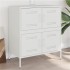 Aparador de acero blanco 68x39x79