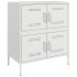 Aparador de acero blanco 68x39x79