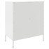 Aparador de acero blanco 68x39x79