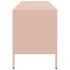 Mueble para TV acero rosa 100,5x39x50,5