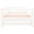 Sofá cama nido madera maciza de pino blanco 90x190
