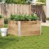 Jardinera de madera maciza de pino 100x100