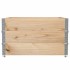 Jardinera de madera maciza de pino 100x100