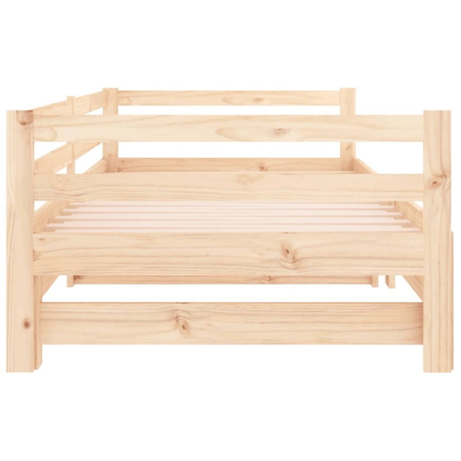 Sofá cama nido madera maciza de pino 90x200