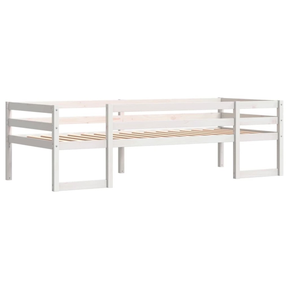 Estructura de cama para niños madera de pino blanco 80x200
