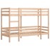 Litera de madera maciza de pino 80x200