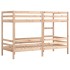 Litera de madera maciza de pino 80x200