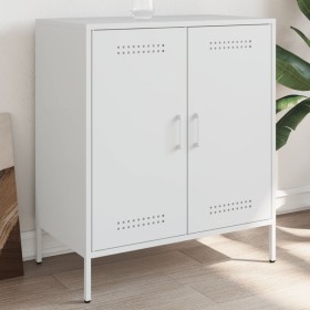 Aparador de acero blanco 68x39x79