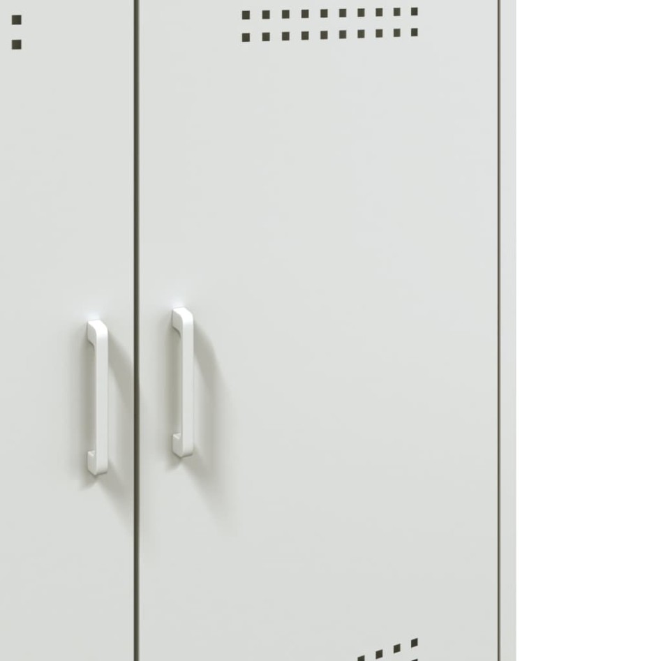 Aparador de acero blanco 68x39x79