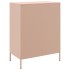 Aparador de acero rosa 68x39x89