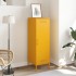 Aparador de acero amarillo mostaza 36x39x113