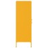 Aparador de acero amarillo mostaza 36x39x113