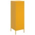 Aparador de acero amarillo mostaza 36x39x113