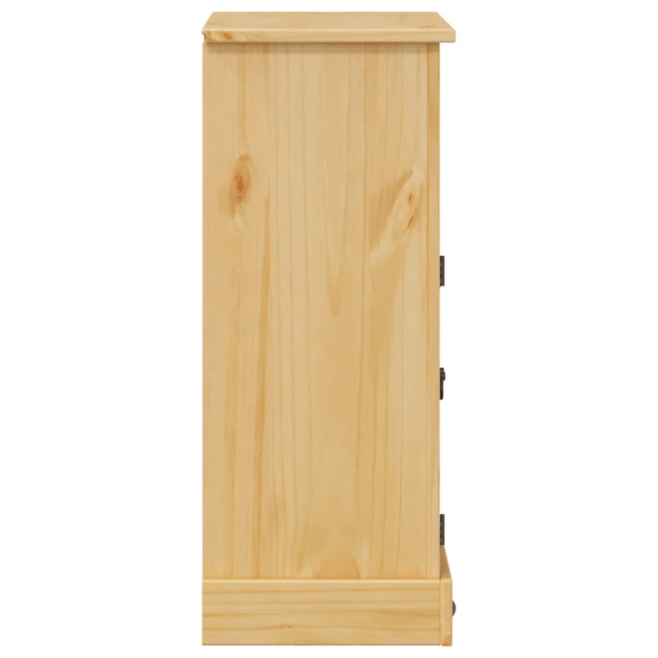 Armario de baño Corona madera maciza de pino 70x33x80