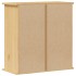 Armario de baño Corona madera maciza de pino 70x33x71,5