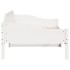 Cama sin colchón madera maciza de pino blanca 80x200
