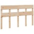 Estructura de cama sin colchón madera maciza de pino 135x190