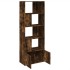 Estantería madera de ingeniería roble ahumado 70x36x189