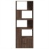 Estantería madera de ingeniería marrón roble 70x36x189
