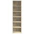 Aparador alto madera de ingeniería roble Sonoma 50x41x185