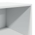 Aparador alto madera de ingeniería blanco 50x41x185