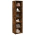 Aparador alto madera de ingeniería roble Sonoma 45x41x185