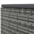 Set de muebles de jardín 8 pzas y cojines ratán sintético