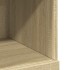 Aparador de madera de ingeniería roble Sonoma 80x42,5x124