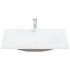 Set de mueble de baño 2 piezas cerámica y madera de