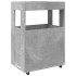 Carrito de bar madera de ingeniería gris hormigón 60x39,5x89